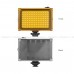 LED Video Lighting พร้อมฟิลเตอร์สำหรับกล้อง DSLR & Smartphone (112 ดวง)